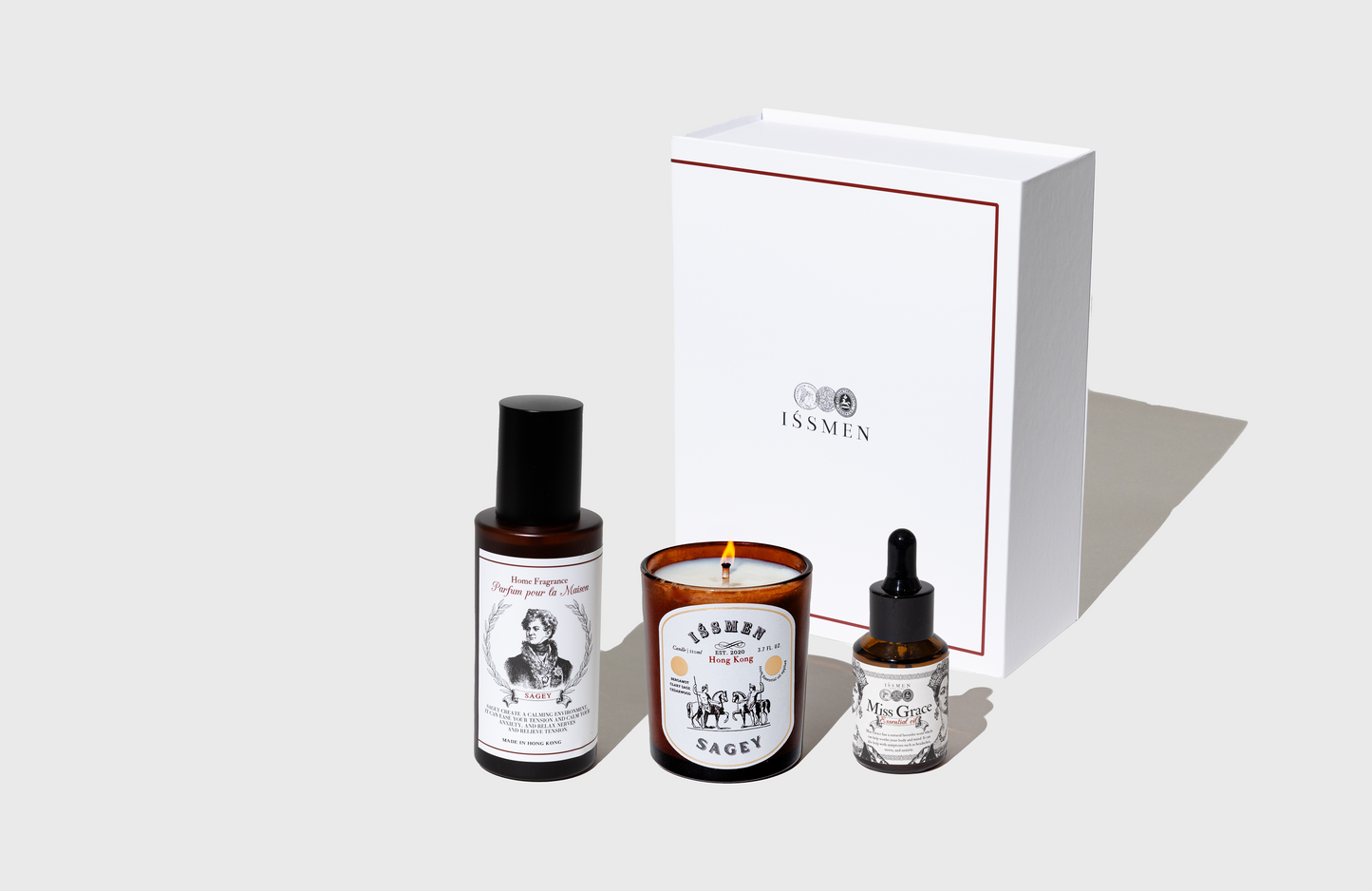 Home for Christmas (Home Spray + 110g Candle + 30ml Essentials oil) 芳香療癒套裝