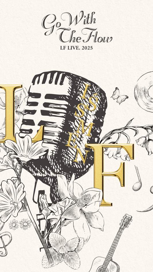 LF × IŚSMEN《Go With The Flow》演唱會香氛蠟燭